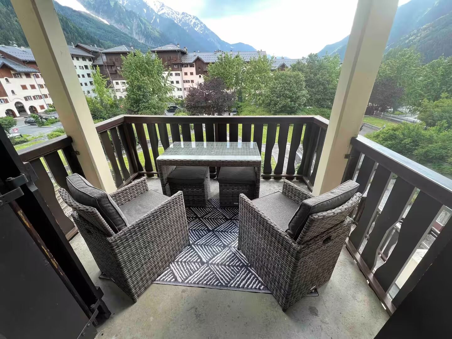 Balcony Mont Blanc View